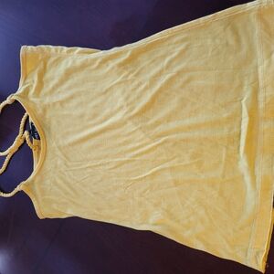 Wet Seal Yellow Tank Top Casual Style
